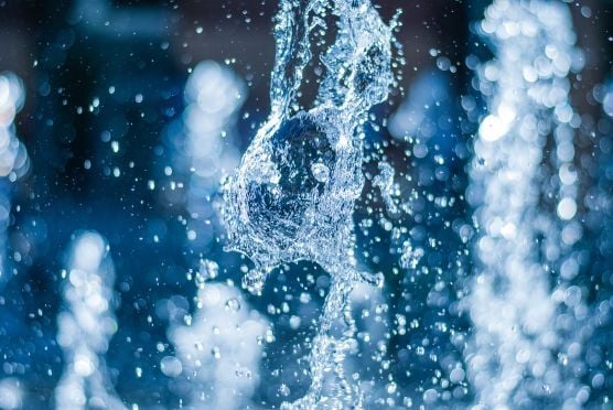 Close up shot of water