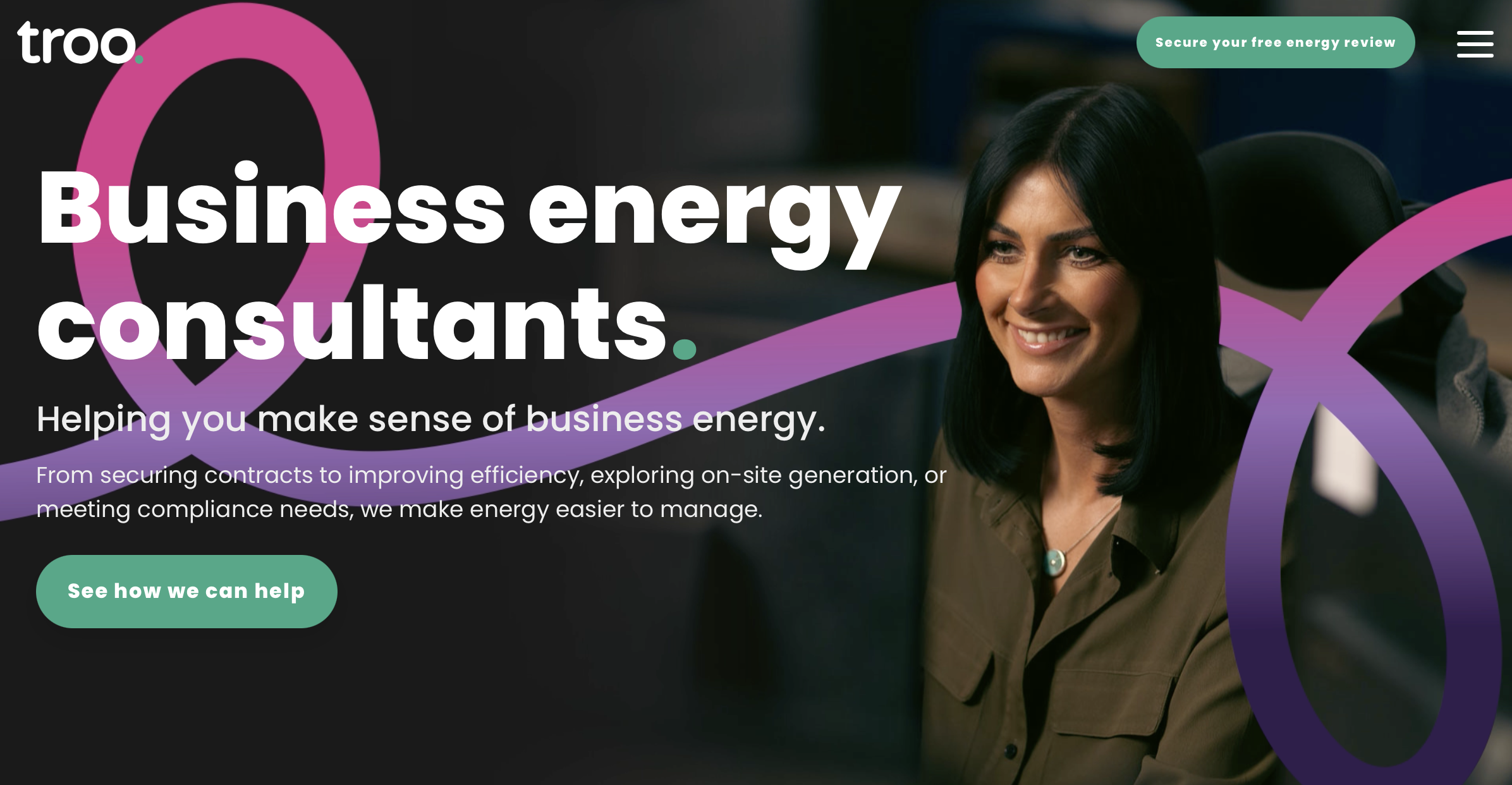 Screenshot of Business energy consultants