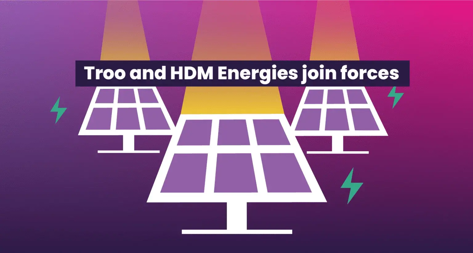 Troo and HDM Energies offer no-cost solar energy to UK businesses